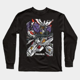 Big Gundam Robot Long Sleeve T-Shirt